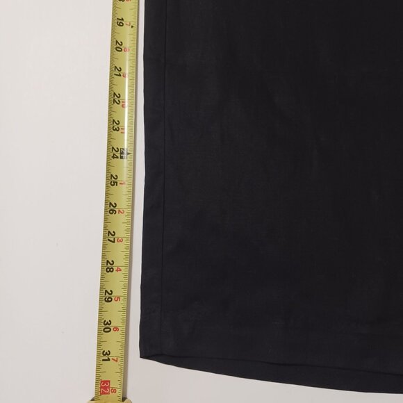 Torrid Wide Leg Studio Linen High Rise Pant Black Size 12 TALL Trousers NWT - Picture 14 of 15